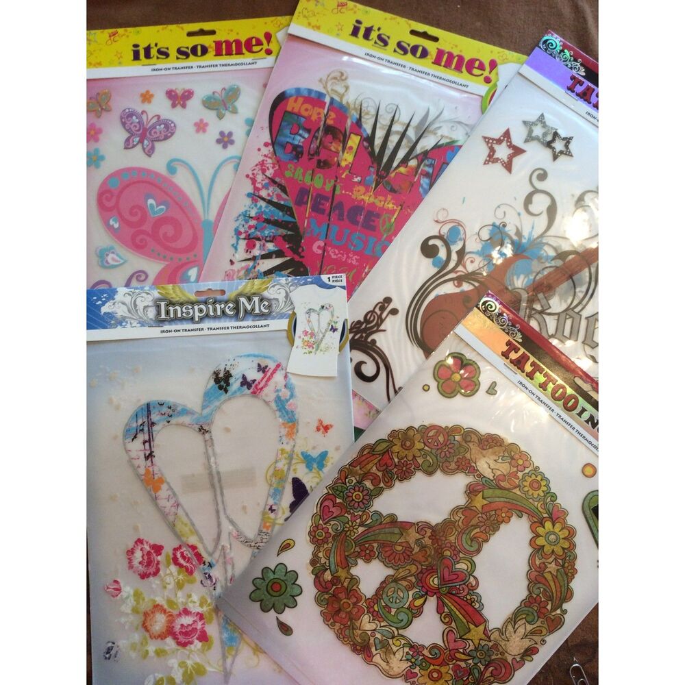 5 Iron-On T-Shirt Transfer B39